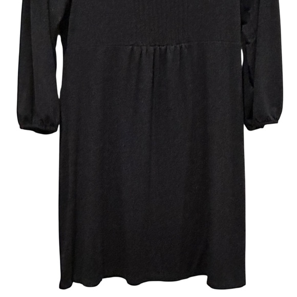 Boden Black Jersey 3/4 Length Sleeve Empire Waist Dress Women’s Size 10 WL520 - Picture 4 of 9
